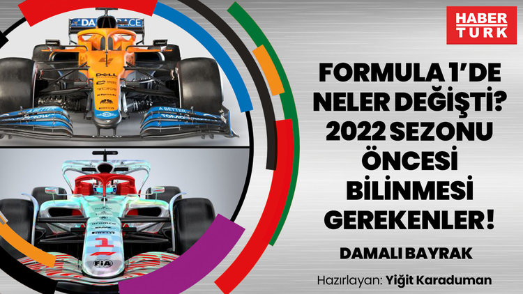Formula 1'de neler değişti? 2022 SEZONU ÖNCESİ BİLİNMESİ GEREKENLER | DAMALI BAYRAK
