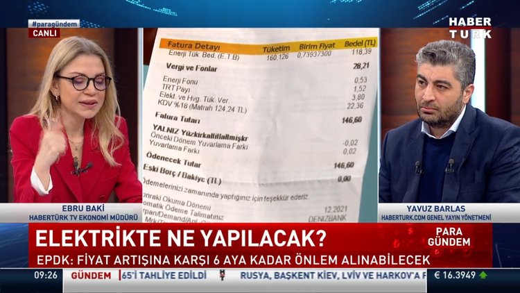Elektrik faturaları arttı, EPDK 6 ay önlem alacak