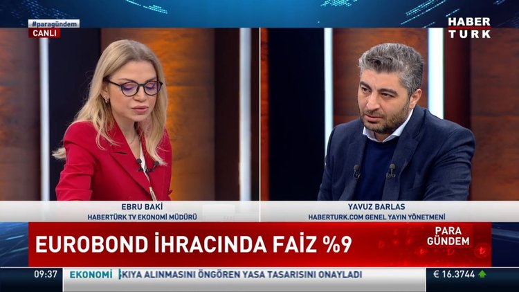 EUROBOND İhracında faiz %9