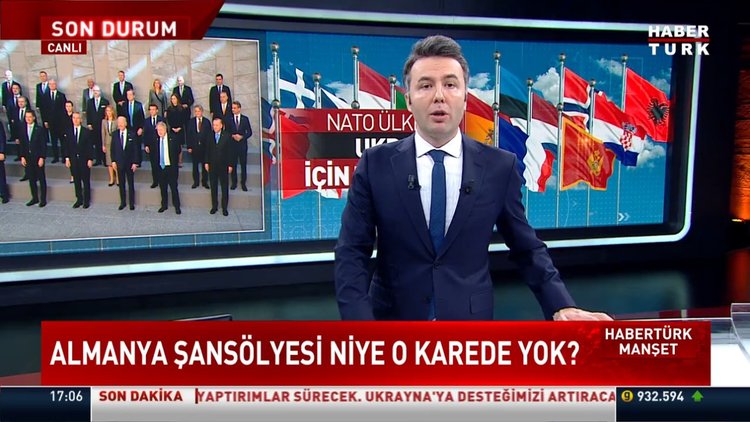 Almanya Şansölyesi Scholz neden o karede yok?