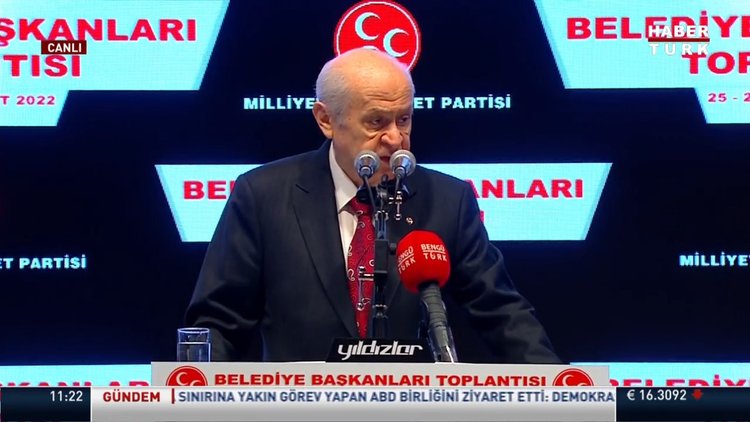 MHP lideri Bahçeli: Bukalemun siyasetçilerinden olmadık