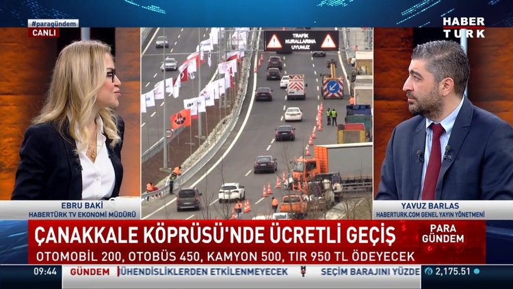 Çanakkale Köprüsü'nden ücretli geçiş başladı!