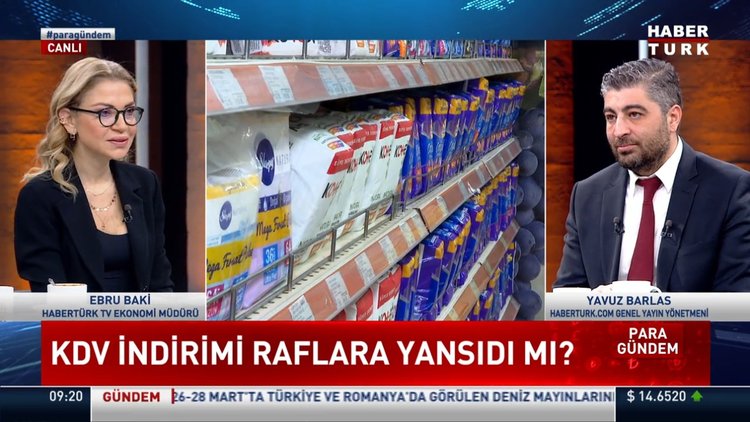 Temel ihtiyaç ürünlerinde KDV indirimi