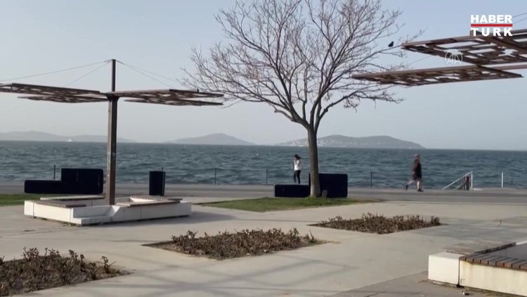 İstanbul'da lodos etkili oluyor