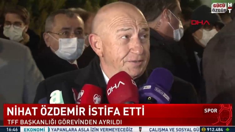 Spor Bülteni - 4 Nisan 2022 (Nihat Özdemir istifa etti)