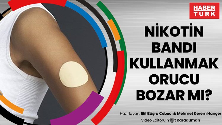 Nikotin bandı kullanmak orucu bozar mı?