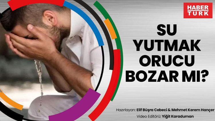 Abdest alırken su yutmak orucu bozar mı?