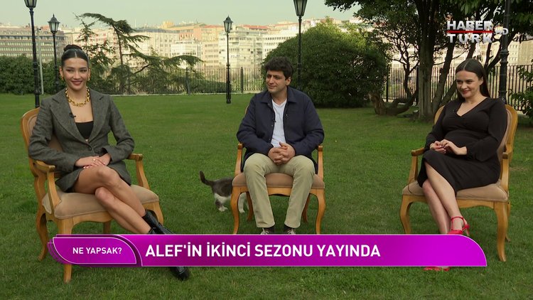 Ne Yapsak - 9 Nisan 2022 (Alef dizisinin başrol oyuncuları Habertürk’te)