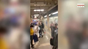 New York'ta metro istasyonuna saldırı: Yaralılar var