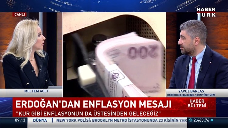 Erdoğan'dan enflasyon açıklaması