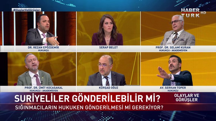 Olaylar ve Görüşler - 16 Nisan 2022 (Sığınmacıların hukuken gönderilmesi mi gerekiyor?)