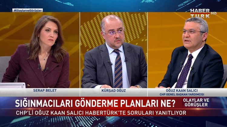 Olaylar ve Görüşler - 16 Nisan 2022 (CHP Genel Başkan Yardımcısı Oğuz Kaan Salıcı Habertürk'te)