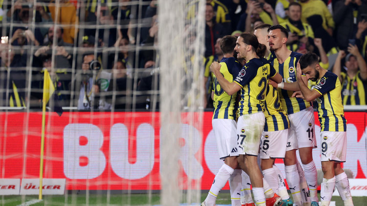 Fenerbahçe Göztepe maçından kareler