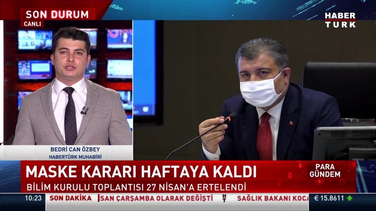 Son dakika: Bilim Kurulu toplantısı ertelendi! Bilim Kurulu Toplantısı ne zaman? Maske kararı haftaya kaldı...