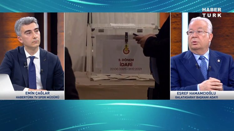 Galatasaray Başkan adayı Eşref Hamamcıoğlu'ndan açıklamalar