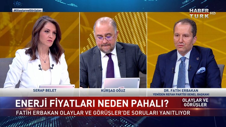 Olaylar ve Görüşler - 23 Nisan 2022 (Enflasyonun nedenini ne görüyor? Dr. Fatih Erbakan anlattı)