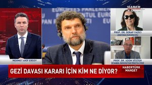 Habertürk Manşet - 26 Nisan 2022 (Gezi davası kararı için kim ne diyor?)