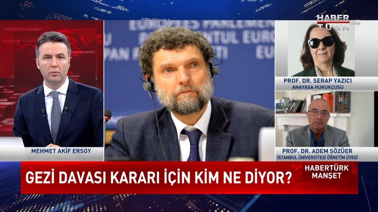 Habertürk Manşet - 26 Nisan 2022 (Gezi davası kararı için kim ne diyor?)