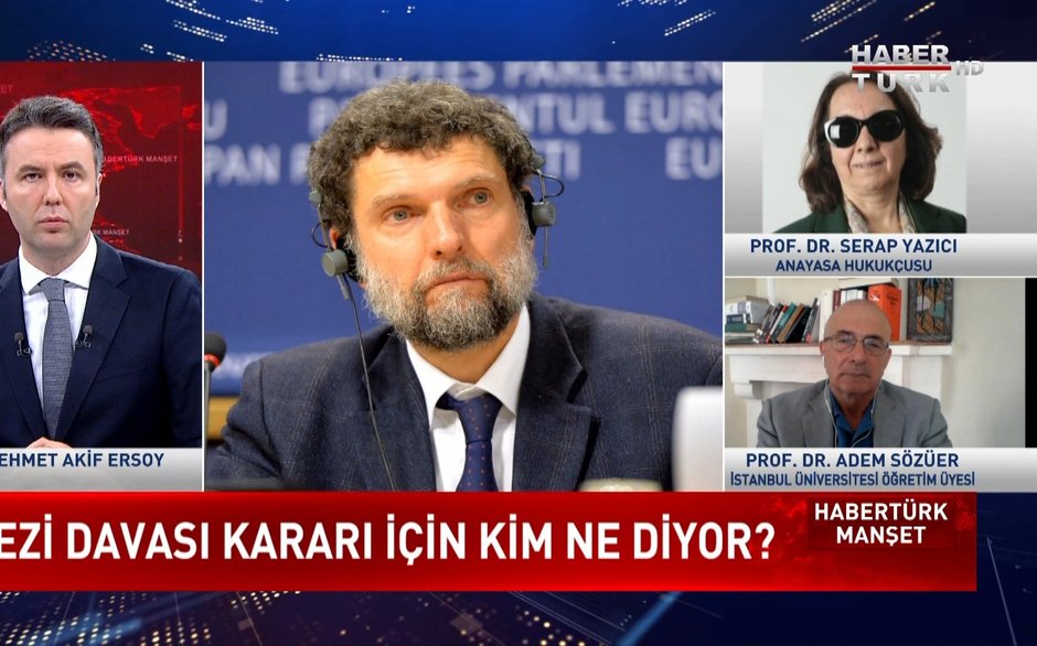 Habertürk Manşet - 26 Nisan 2022 (Gezi davası kararı için kim ne diyor?)