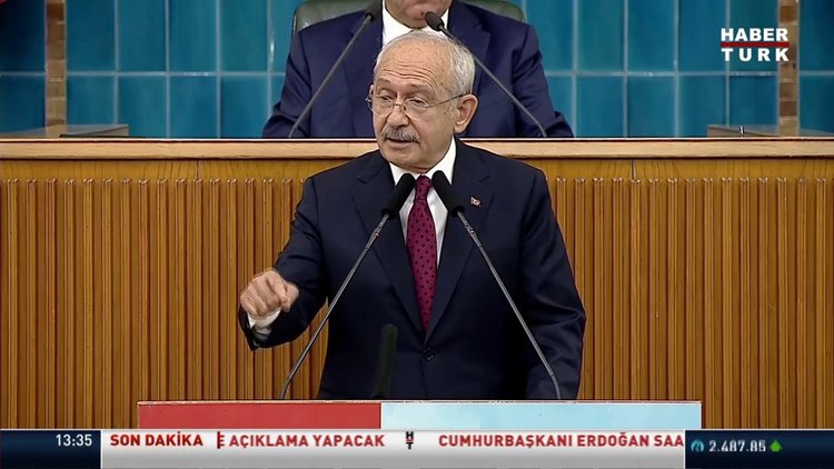 CHP lideri Kılıçdaroğlu: Ya bana katılın ya da yolumdan çekilin