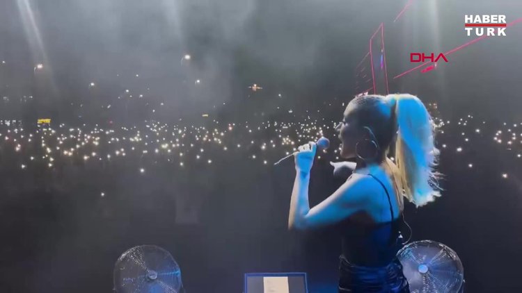 İrem Derici konserinde kavga çıktı!