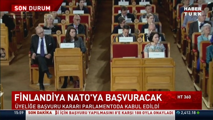 Finlandiya parlamentosundan NATO kararına onay
