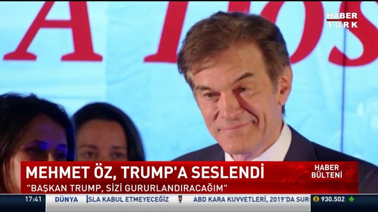 Mehmet Öz, Pensilvanya'daki senato seçimini önde götürüyor