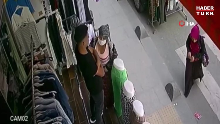 Sultangazi'de tırnakçılık yöntemi ile hırsızlık kamerada