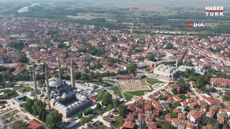 Edirne'nin kanayan yarası Selimiye Meydanı hak ettiği görünüme kavuştu