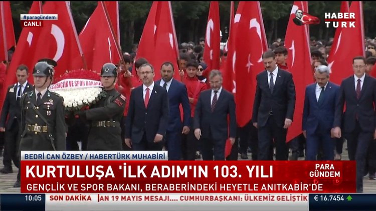 Kuruluşa 'ilk adım'ın 103. yılı