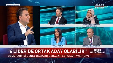 Nedir Ne Değildir - 19 Mayıs 2022 (DEVA Partisi Genel Başkanı Ali Babacan Habertürk'te)