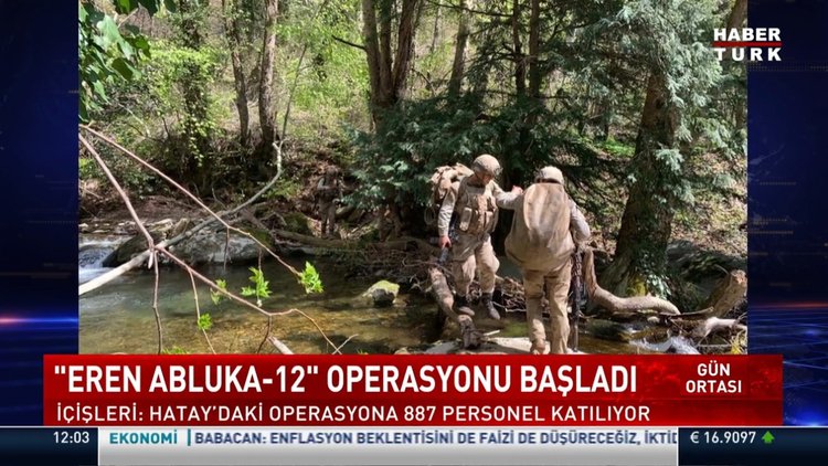 Hatay’da 887 personelin katılımıyla Eren Abluka-12 Şehit Jandarma Uzman Çavuş Abdullah Akdeniz Operasyonu başlatıldı