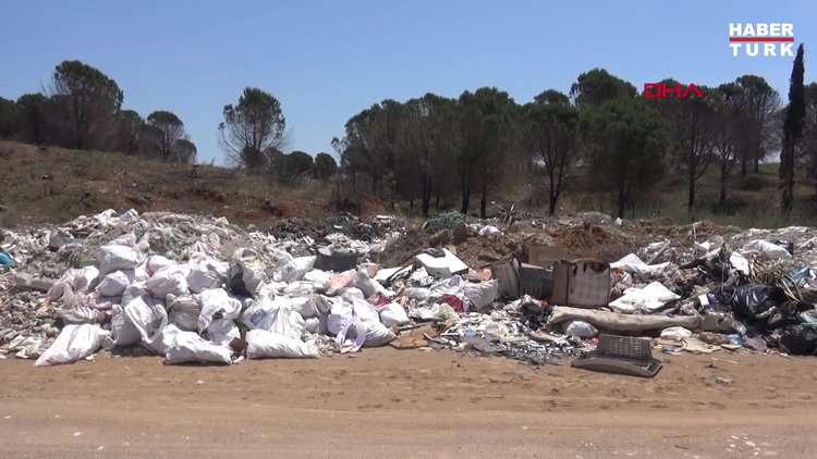 Manavgat yangınında zarar gören evlerin hafriyatı ormana döküldü