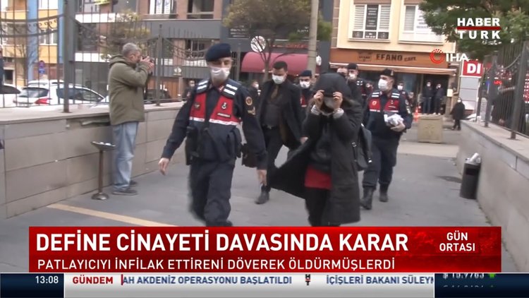 Define ararken 25'er yıl hapse mahkum oldular