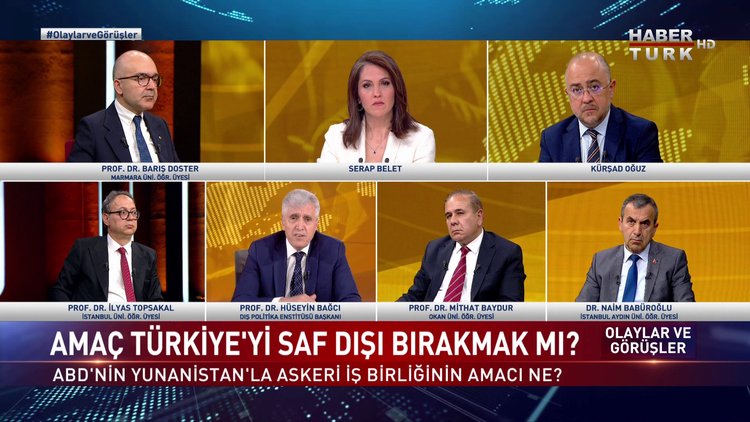 Olaylar ve Görüşler - 21 Mayıs 2022 (ABD’nin Yunanistan ile askeri iş birliğinin amacı ne?)