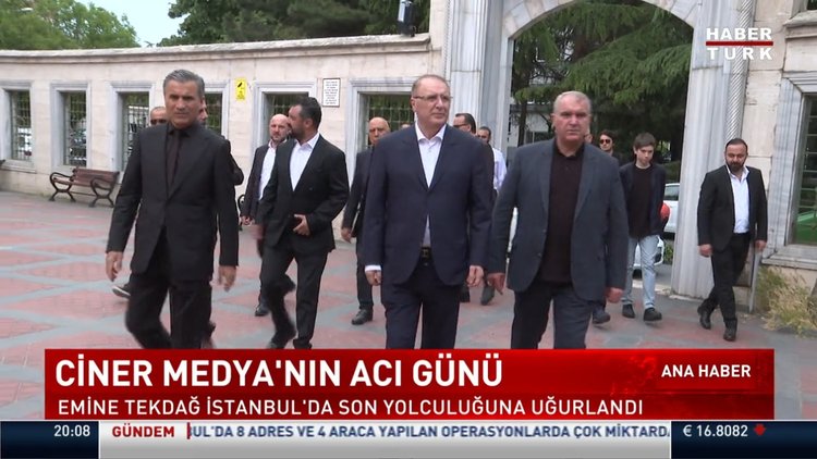 Kenan Tekdağ'ın annesi son yolculuğuna uğurlandı