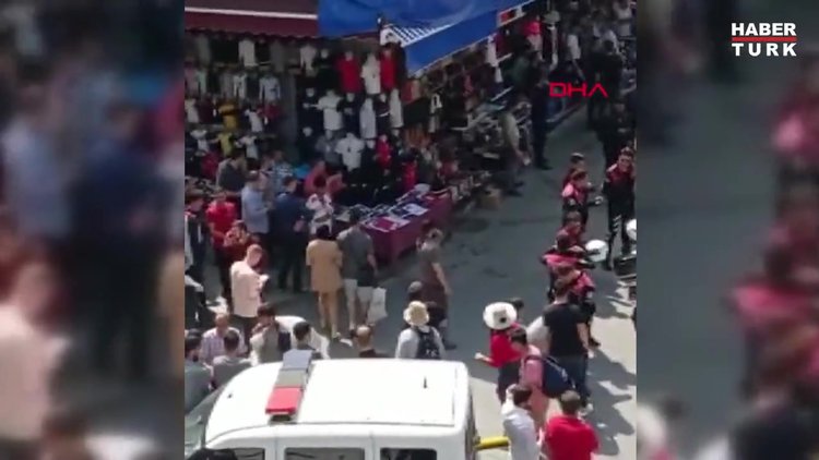 Beyazıt'ta silahlı kavga