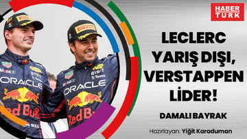 Leclerc yarış dışı, Verstappen lider! F1 İSPANYA GP İNCELEMESİ | DAMALI BAYRAK
