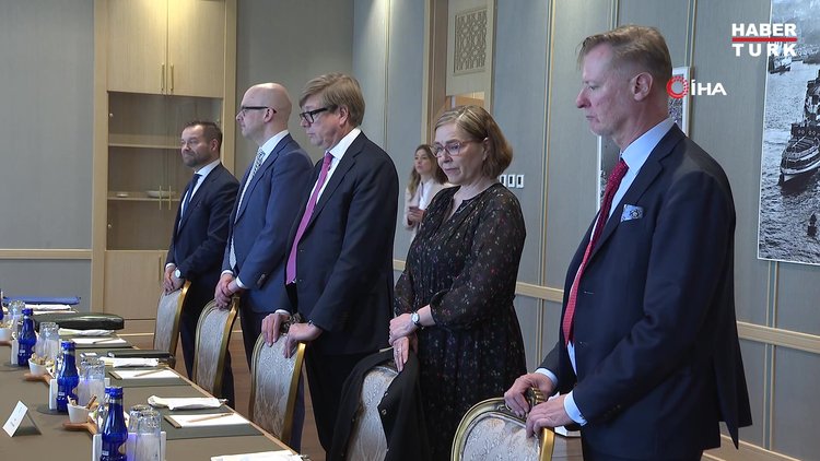 İsveç ve Finlandiya heyetleriyle görüşmeler sona erdi