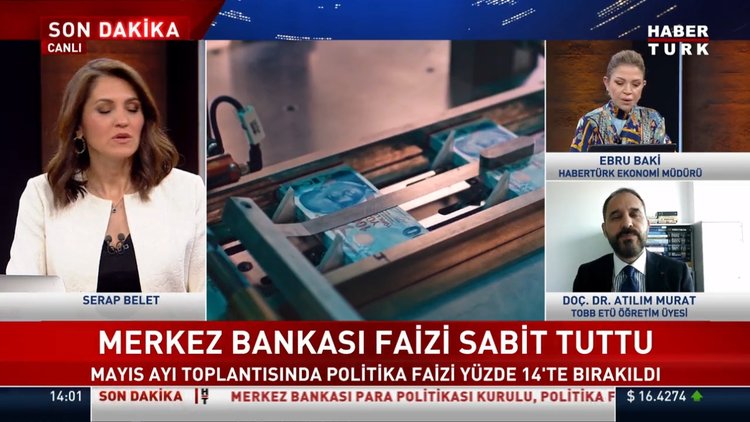 Merkez Bankası faizi sabit tuttu!