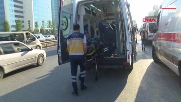 Ümraniye'de emniyet şeridinde can pazarı : 11 yaralı