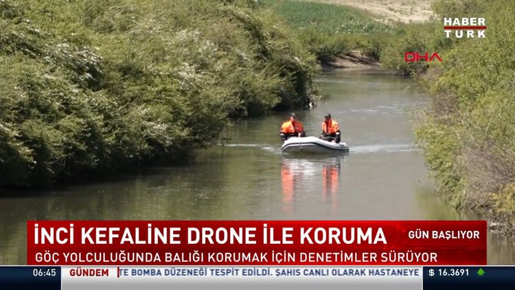 Kaçak inci kefali avcıları, termal dronlar ile takip ediliyor