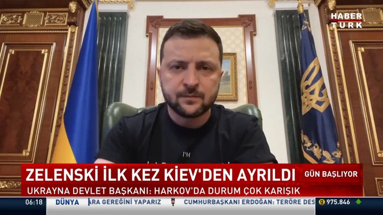 Ukrayna Devlet Başkanı Zelenskiy, Harkov'u ziyaret etti