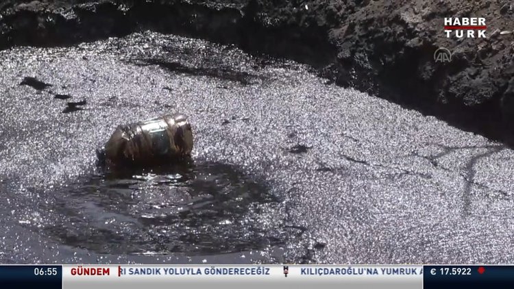 Zeytin tarlasında petrol çıktı