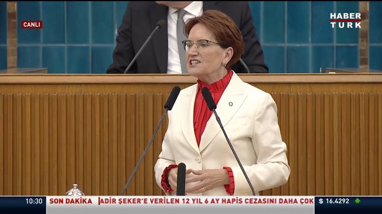 İYİ Parti lideri Akşener'den sosyal medya düzenlemesine George Orwell benzetmesi