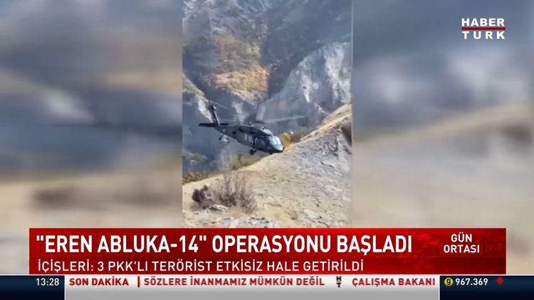 "Eren Abluka-14" operasyonu başladı