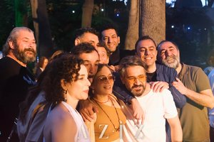 Aziz sezon finali kamera arkası!