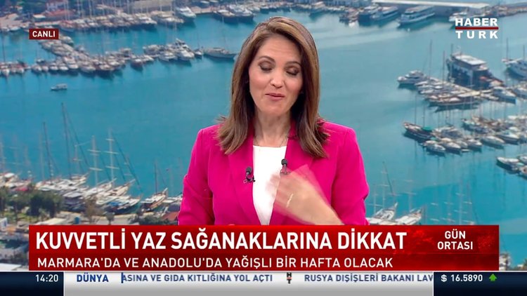 Hava ısındı sağanaklar arttı