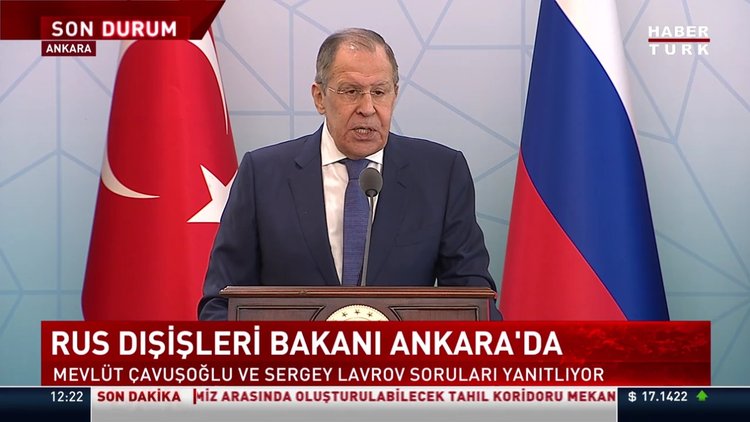 Rusya'dan kritik ziyaret! Rus Dışişleri Bakanı Lavrov Ankara'da