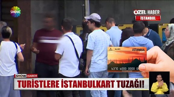 Turistlere İstanbulkart tuzağı!